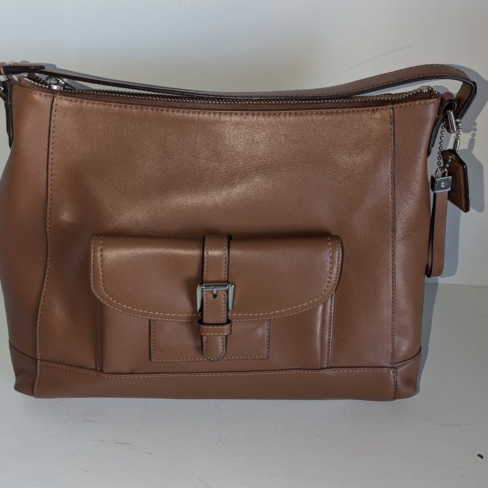 Leather Coach Bag